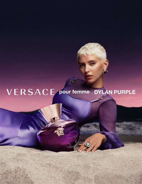 versace cologne commercial model|who is dylan purple.